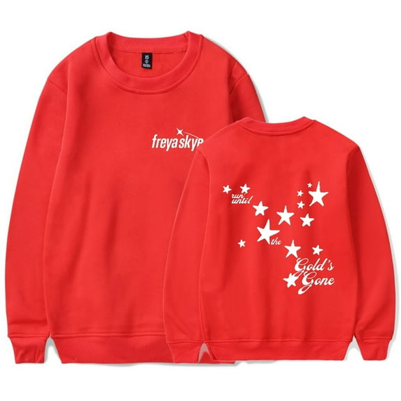 Freya Skye Gold's Gone Men/Women Long Sleeve Crew Neck Sweater Men/Women Longsleeve Sweater