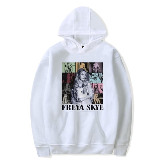 Freya Skye Live Tour Merch Hoodies Long Sleeve Unisex Sweatshirt Fashion Pullover Casual Streetwear Top