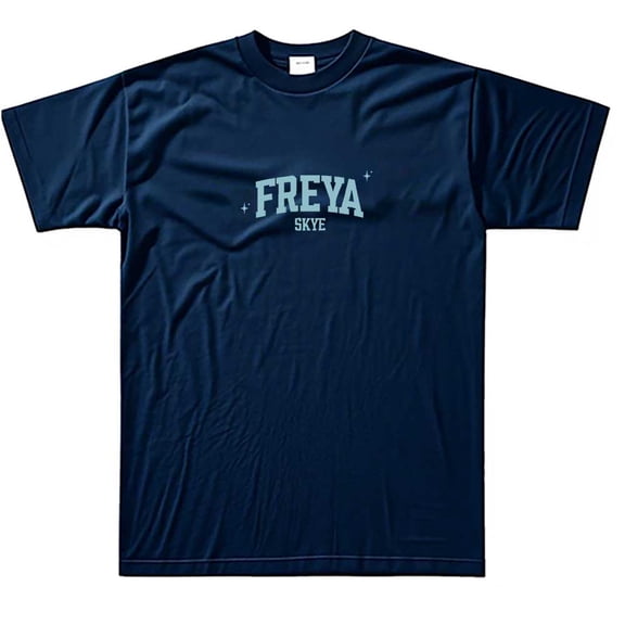 Freya Skye Logo Merch T-shirt Summer Unisex Short-sleeved Fashion Y2K Casual Stylish Design Tee