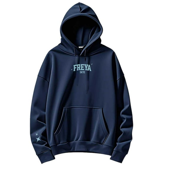 Freya Skye Logo Merch Unisex Hoodie, Casual Streetwear Pullover Sweatshirt for Winter & Spring