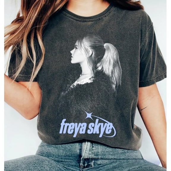 Freya Skye Merch Cotton Shirt Vintage Unisex Tops Tee Outdoor Fashion Tee y2k Top