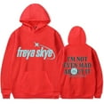 thumbnail image 1 of Freya Skye Merch “Not Even Mad About lt” Print Hoodie – Unisex Graphic Pullover Sweatshirt, Casual Streetwear Gift for Music Lovers, 1 of 7