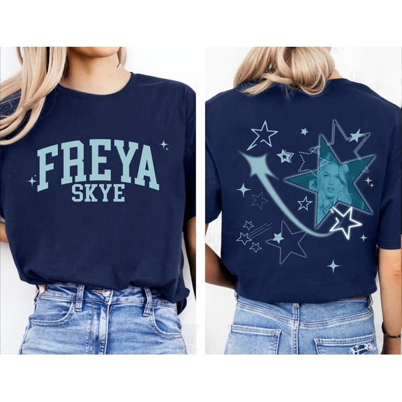 Freya Skye Merch Shirt Vintage Unisex Tee Jersey Outdoor Tee Tops Fashion y2k Top