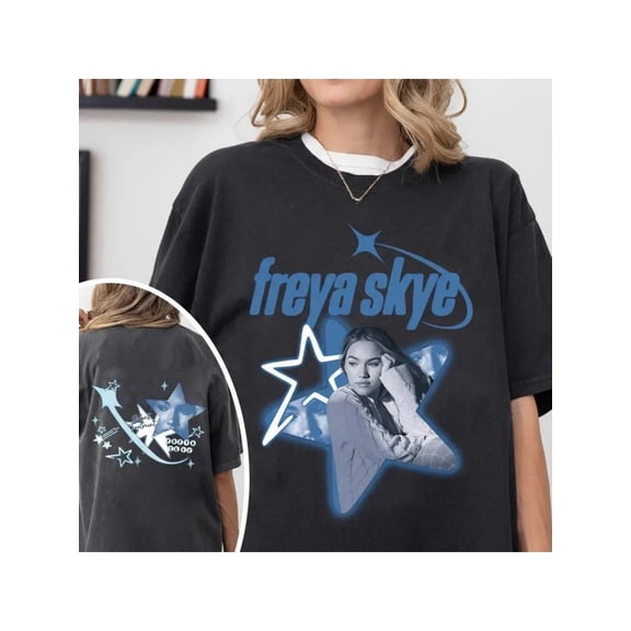 Freya Skye Merch Shirt Vintage Unisex Tee Outdoor Tee Tops Fashion y2k Top