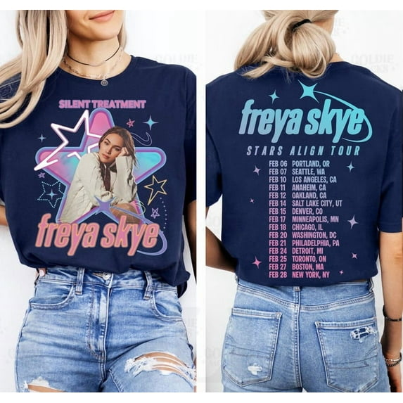 Freya Skye Merch Shirt Vintage Unisex  Tee Outdoor Tee Tops Fashion y2k Top