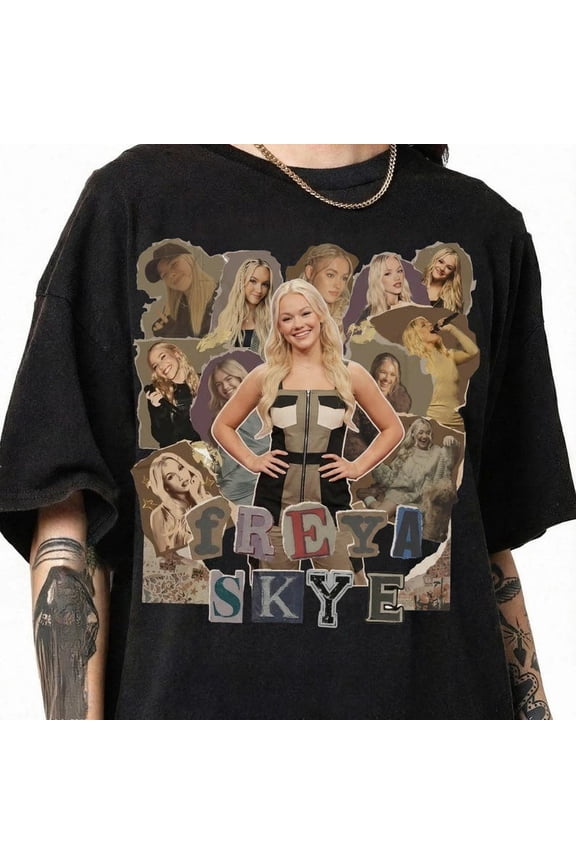 Freya Skye Merch Shirt Vintage Unisex Tops Tee Jersey Outdoor Fashion Tee y2k Top