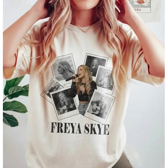 Freya Skye Merch Shirt Vintage Unisex Tops Tee Jersey Outdoor Fashion Tee y2k Top