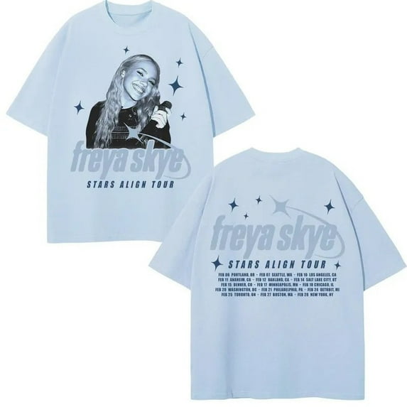 Freya Skye Merch Shirt Vintage Unisex Tops Tee Jersey Outdoor Tee Fashion y2k Top