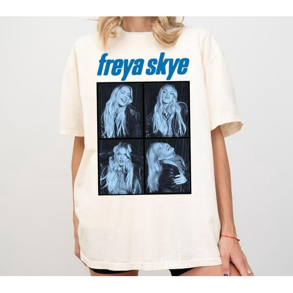 Freya Skye Merch Shirt Vintage Unisex Tops Tee Jersey Outdoor Tee Fashion y2k Top