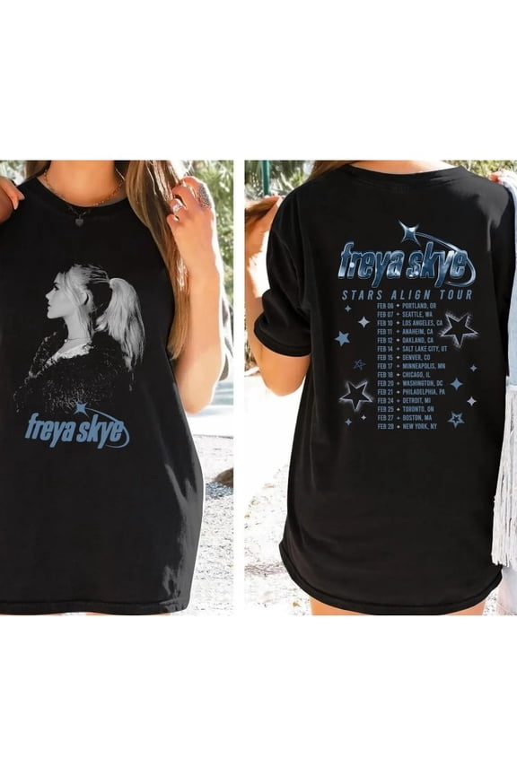 Freya Skye Merch Shirt Vintage Unisex Tops Tee Jersey Outdoor Tee Fashion y2k Top