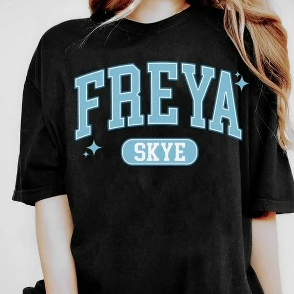 Freya Skye Merch Shirt Vintage Unisex Tops Tee Jersey Outdoor Tee Fashion y2k Top