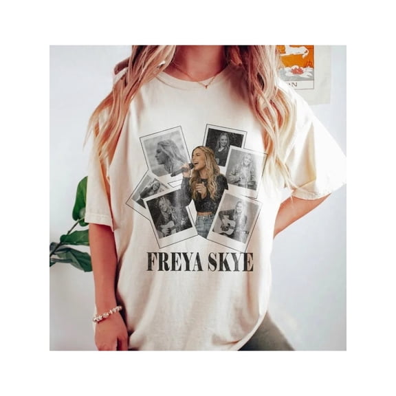 Freya Skye Merch Shirt Vintage Unisex Tops Tee Jersey Outdoor Tee Fashion y2k Top