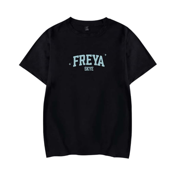 Freya Skye Merch T-Shirt Women Men Casual Crewneck Short Sleeve Fashion Tee