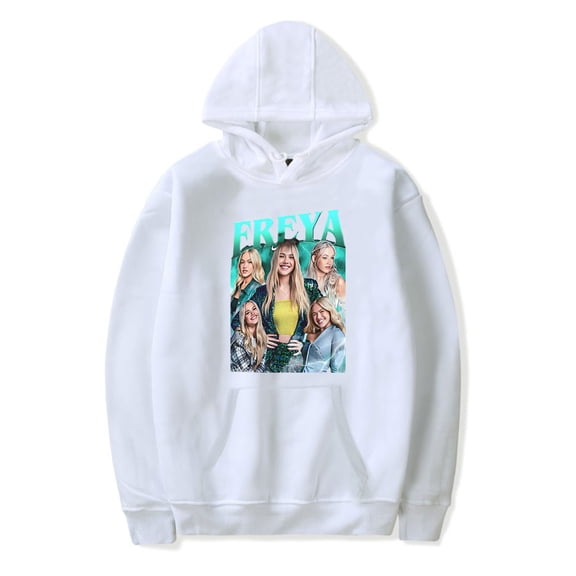Freya Skye Merch Unisex Hoodie Long Sleeve Clothing Outdoor Unisex Pullover Kids Oversized Sweatshirt
