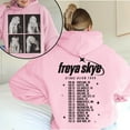 thumbnail image 1 of Freya Skye Merch Unisex Hoodie Long Sleeve Unisex Pullover Clothing Oversized Outdoor Kids Sweatshirt, 1 of 2