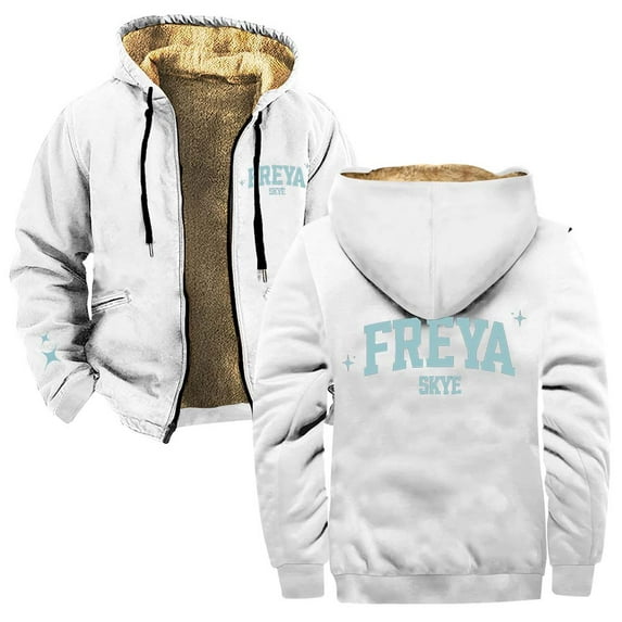 Freya Skye Merch Zipper Hoodies Women Men Jacket Parkas Long Sleeve Fashion Streetwear Coat