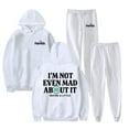 thumbnail image 1 of Freya Skye Not Even Mad About It Hoodie Jogger Pants Two Piece Set Sweatshirts+Sweatpants Men Women's Set, 1 of 3