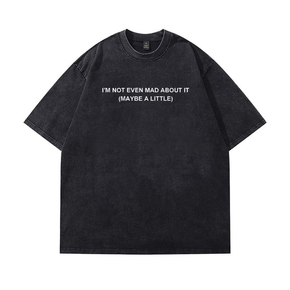 Freya Skye Not Even Mad About It Merch T-Shirt Cotton Wash Tee Women Men Short Sleeve Casual Crewneck Tee