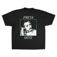 thumbnail image 1 of Freya Skye Photo Print Merch Cotton T-Shirt – Unisex Graphic Short Sleeve Tee, Casual Streetwear Gift for Music Lovers, 1 of 2