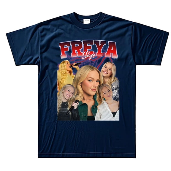 Freya Skye Pic Merch T-shirt Summer Unisex Short-sleeved Fashion Y2K Casual Stylish Design Tee