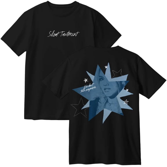 Freya Skye Silent Treatment Cotton T-Shirt Women Men Fashion Crewneck Short Sleeve Tee