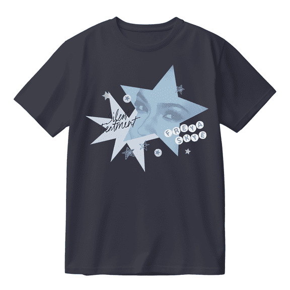 Freya Skye Silent Treatment Cotton Tee Women Men Short Sleeve Round Neck Casual Streetwear T-shirt