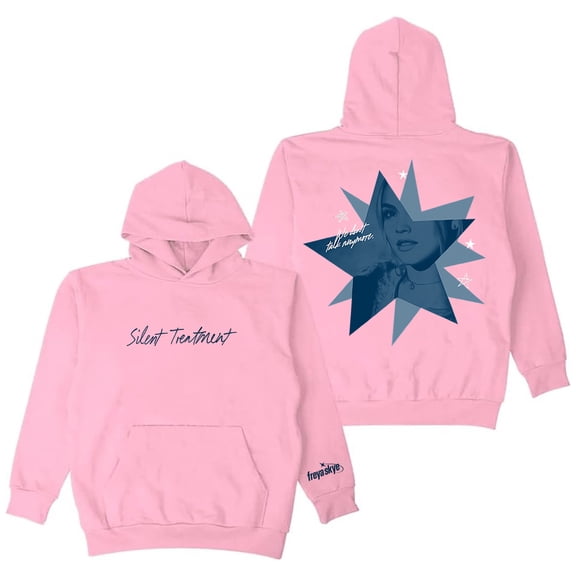 Freya Skye Silent Treatment Hoodie 2026 Stars Align Tour Long Sleeve Streetwear Men Women Hooded Sweatshirt