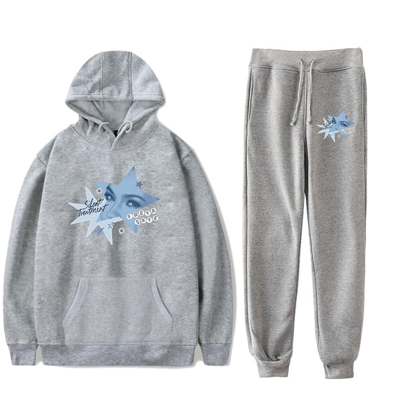 Freya Skye Silent Treatment Men/Women Fall Suit Hoodies Sportswear Hooded Ankle Banded Pant Two Piece Set