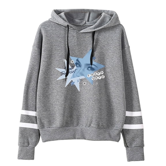 Freya Skye Silent Treatment Men/Women Hoodie Streetwear Sweatshirt Long Sleeve Hooded