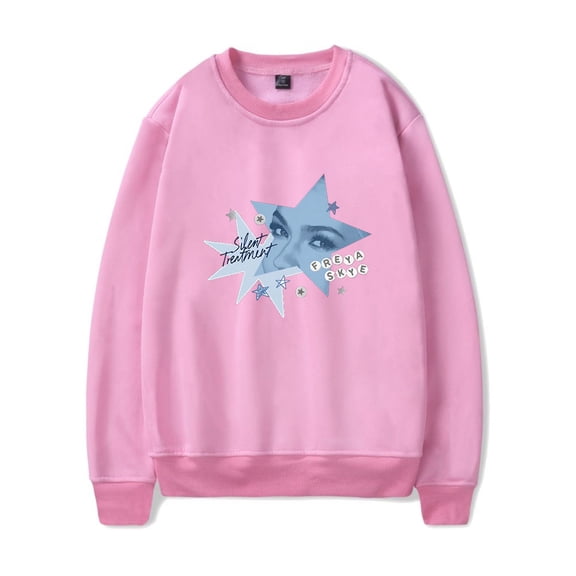 Freya Skye Silent Treatment Men/Women Long Sleeve Crew Neck Sweater Men/Women Longsleeve Sweater
