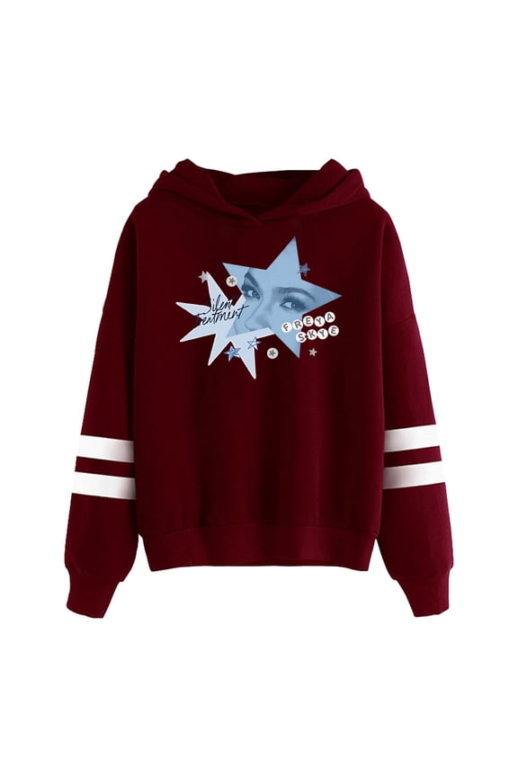 Freya Skye Silent Treatment Merch Hoodie Pocketless Parallel Bars Sleeve Men Women Hooded Sweatshirt