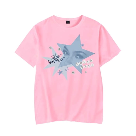 Freya Skye Silent Treatment Merch T-Shirt Women Men Casual Crewneck Short Sleeve Fashion Tee