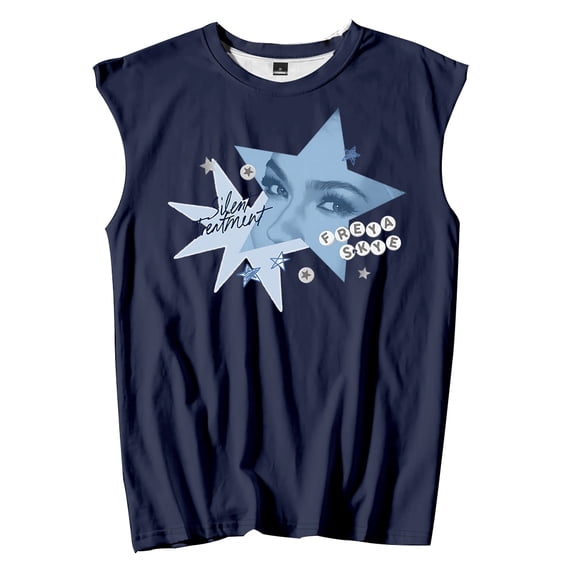 Freya Skye Silent Treatment Merch Tank Tops Unisex Sleeveless Vest Men Women Outdoor Streetwear Tops
