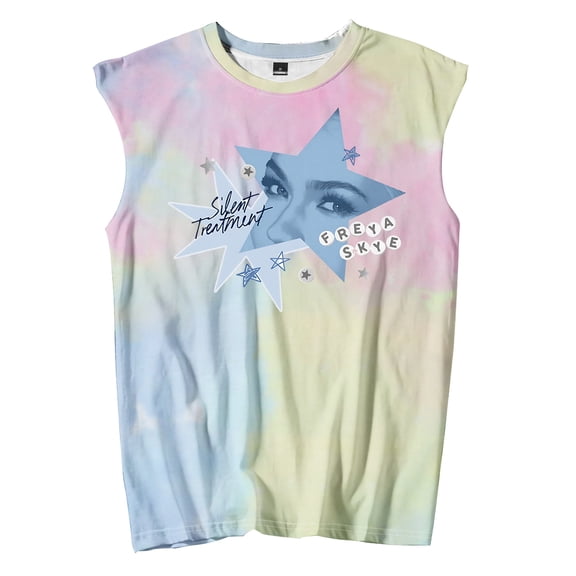 Freya Skye Silent Treatment Merch Tank Tops Unisex Sleeveless Vest Men Women Outdoor Streetwear Tops