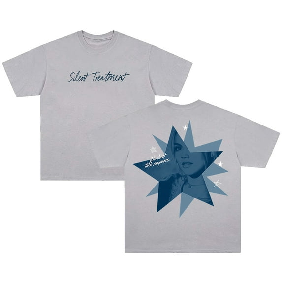 Freya Skye Silent Treatment T-shirt Crewneck Short Sleeve Cotton Tee Men Women Streetwear Tops