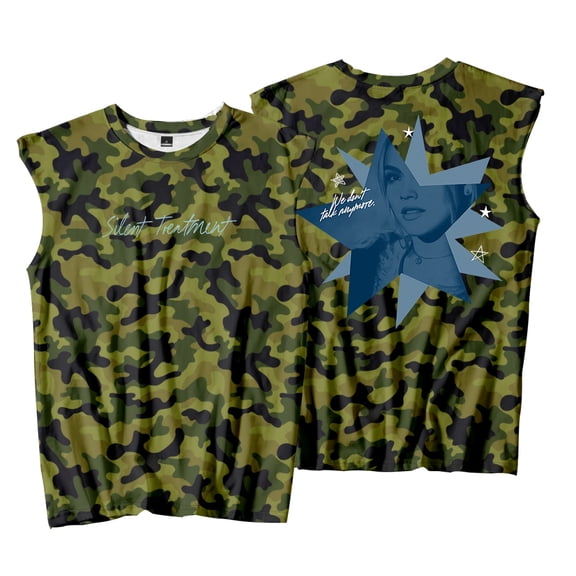 Freya Skye Silent Treatment Tank Tops Unisex Sleeveless Vest Men Women Outdoor Streetwear Tops