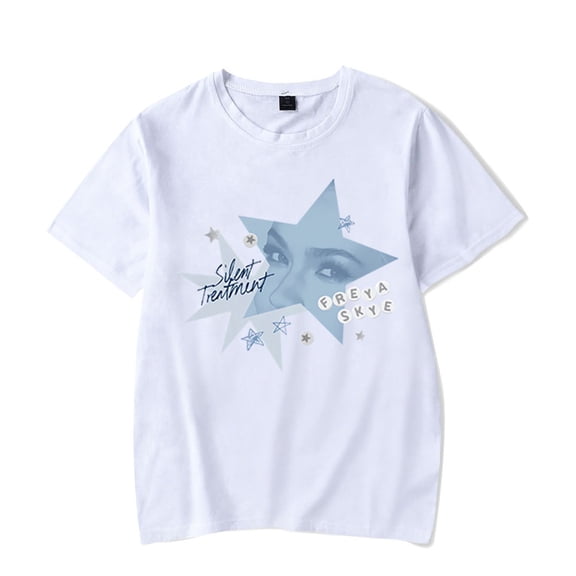 Freya Skye Silent Treatment Tee Unisex Crewneck Short Sleeve Casual Streetwear T-shirt