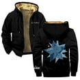 thumbnail image 1 of Freya Skye Silent Treatment Zipper Hoodies Women Men Jacket Parkas Long Sleeve Fashion Streetwear Coat, 1 of 2