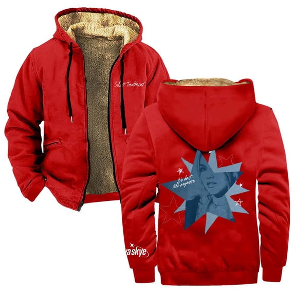 Freya Skye Silent Treatment Zipper Hoodies Women Men Jacket Parkas Long Sleeve Fashion Streetwear Coat