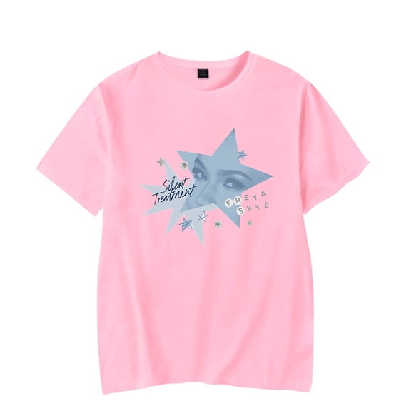 Freya Skye Silent Treatment  tshirt crewneck short sleeve tshirt men/women music tour  tops