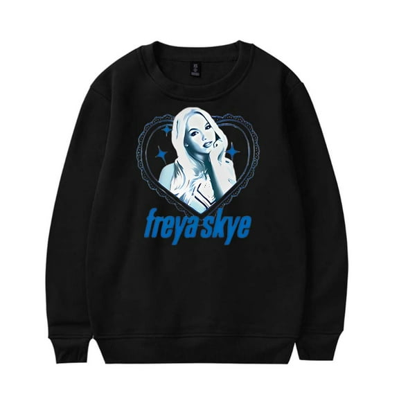 Freya Skye Sweatshirt Women Men Casual Crewneck Long Sleeve Pullover Clothes