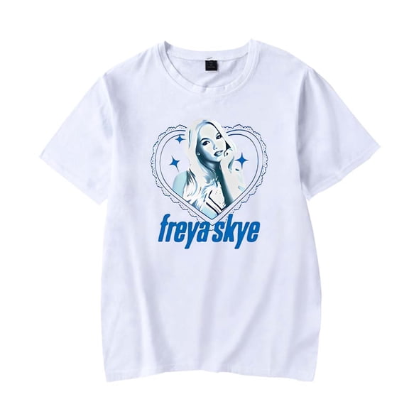 Freya Skye T-Shirt Women Men Casual Crewneck Short Sleeve Fashion Tee