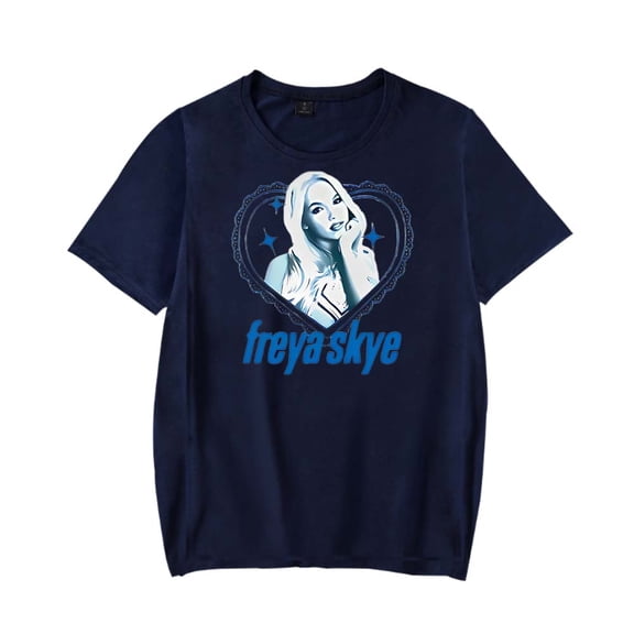 Freya Skye T-Shirt Women Men Casual Crewneck Short Sleeve Fashion Tee
