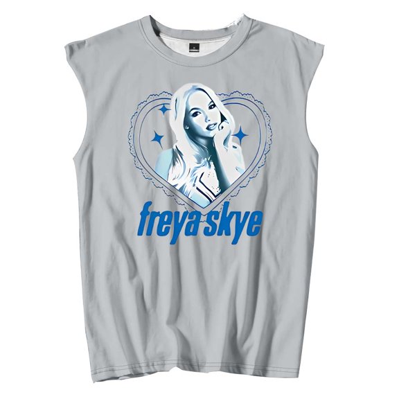 Freya Skye Tank Tops Sleeveless T-Shirt port Vest Women Men Casual Outdoor Sportwear