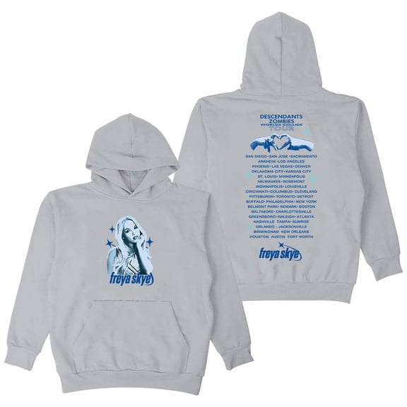 Freya Skye Tour Merch Hoodie Long Sleeve Streetwear Men Women Hooded Sweatshirt