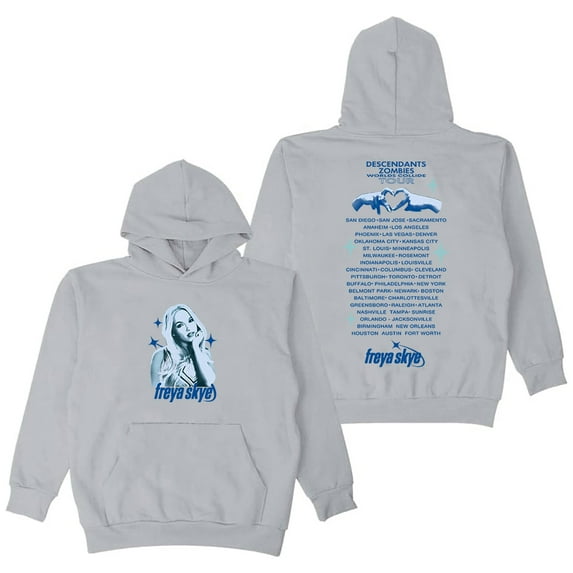 Freya Skye Tour Merch Hoodie Long Sleeve Streetwear Men Women Hooded Sweatshirt