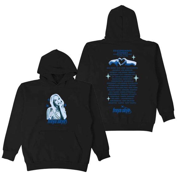 Freya Skye Tour Merch Hoodie Long Sleeve Streetwear Men Women Hooded Sweatshirt