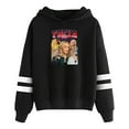 thumbnail image 1 of Freya Skye Vintage Hoodie Pocketless Parallel Bars Sleeve Streetwear Men Women Hooded Sweatshirt, 1 of 3