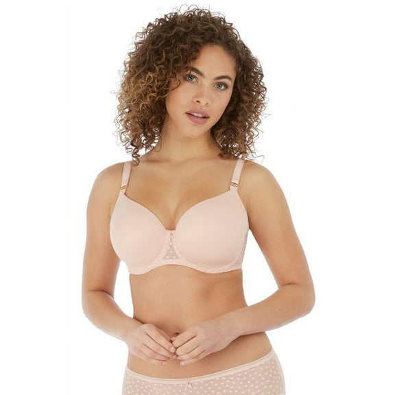 Freya Starlight Idol Molded Balcony Underwire Bra (5200),34H,Rosewater