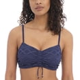 thumbnail image 1 of Freya Sundance Concealed Underwire Bralette Bikini Top (4000),30G,Denim, 1 of 4